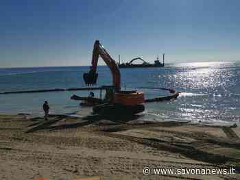 Alassio, la Gino Cucco all’opera per il secondo lotto del ripascimento - SavonaNews.it