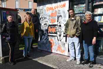 Piazza Garibaldi, l’edicola rinasce e diventa un’opera d’arte - Bsnews.it