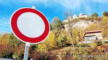 Zufahrt zu Dornburger Berg bleibt länger gesperrt