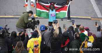 Delvine Meringor of Kenya wins 2022 Los Angeles Marathon - Los Angeles Times