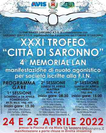 XXXI Trofeo Città di Saronno, in vasca il 24 e 25 aprile - varesenews.it