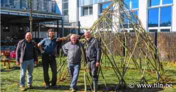 Natuurpunt bouwt wilgentipi voor kinderdagverblijf De Troetelboom | Boom | hln.be - Het Laatste Nieuws