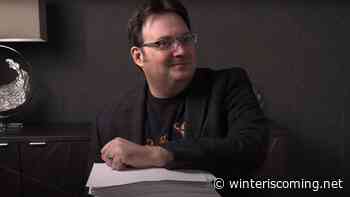 Author Brandon Sanderson had one more surprise for fans up his sleeve - Winter is Coming