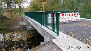 Bauarbeiten in Malliß: Freigabe der Brücke über den Ziegeleikanal verzögert sich erneut - svz – Schweriner Volkszeitung