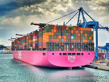 Ocean Network Express (One) sale a bordo di Assagenti - shippingitaly.it