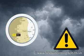 Met Office issues yellow weather warning for wind for Lancashire