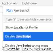 How to Disable JavaScript in Almost Any Browser