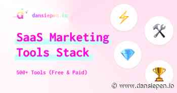 SaaS Marketing Stack - 500+ Best free & paid tools for SaaS marketers