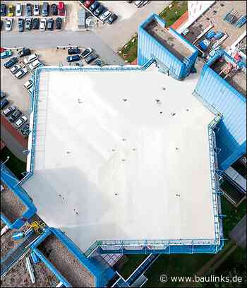 1.000 m² Kinik-Dach in Bamberg flüssig saniert