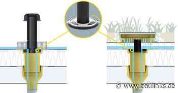SitaRetention Twist erleichtert Einstellung der Abflussmenge auf Flachdächern