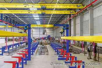 Lasthandling beim Bau von Betonelementen - MM Logistik