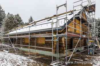 Trotz Wintereinbruch: Bau der Waldschule liegt im Zeitplan - freiepresse.de