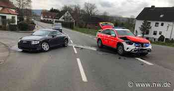 Notarzt wird auf dem Weg zum Einsatz bei Verkehrsunfall in Minden verletzt - Neue Westfälische