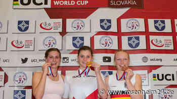 Ramona Dandl gewinnt erste Runde des UCI Artistic Cycling Worldcups in Komárno (Slovakia)