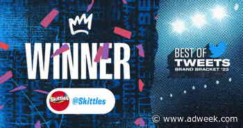 Skittles Wins Twitter’s Best of Tweets Brand Bracket