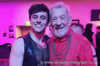 Burnley’s Sir Ian McKellen goes clubbing with Olympian Tom Daley