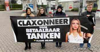 Lokale VB-afdelingen voeren actie tegen hoge brandstofprijzen - Het Laatste Nieuws