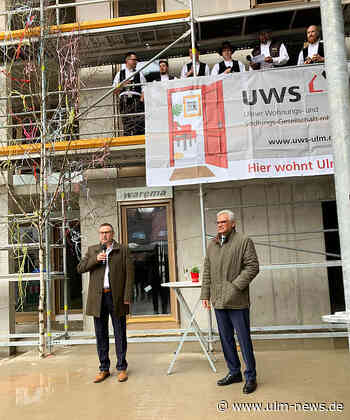 UWS feiert Richtfest im Projekt Karlstraße/Syrlinstraße in Ulm