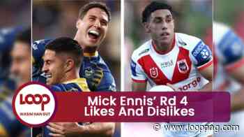 Griffin's axe blunted and a Sharks enforcer's masterclass: Mick Ennis' Rd 4 likes and dislikes - Loop PNG