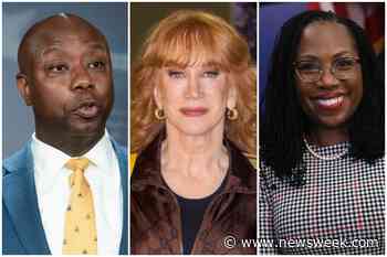 Kathy Griffin Tells Tim Scott to 'F*** Off' Over Brown Jackson Stance - Newsweek