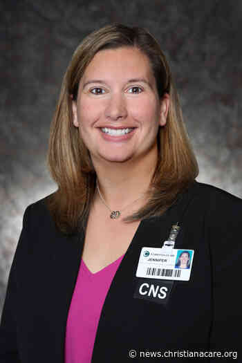 Jennifer Painter Named One of Nation's Top Emerging Training Leaders - ChristianaCare News