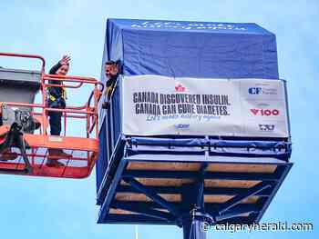 Calgary father to camp atop a flagpole for 100 hours to raise awareness and money for diabetes research - Calgary Herald