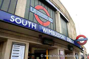Sound dampening removed from track between South Wimbledon and Morden