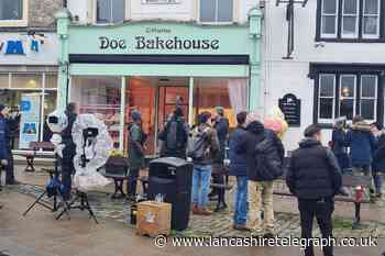 Clitheroe: Doe Bakehouse gets new shop front for Take That movie