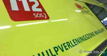 Bestuurder en passagier gewond na klap tegen muur - Het Laatste Nieuws