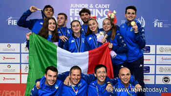 Frascati Scherma, doppia medaglia a squadre ai mondiali Giovani