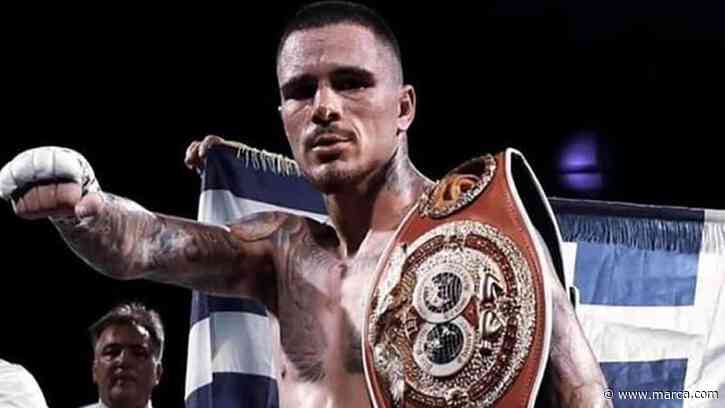 George Kambosos Jr and Devin Haney began to heat up their fight - Marca English