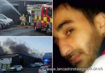Man who died in Blackburn car garage fire was not found for 4 days