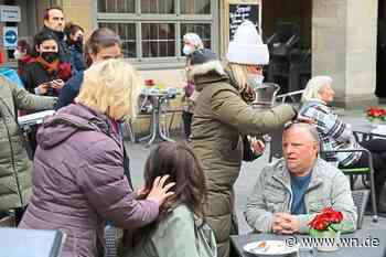 Hauptkommissar Thiel singt auf dem Prinzipalmarkt
