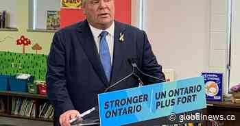 Doug Ford defends Moore over lack of public appearances as Ontario weathers 6th COVID wave