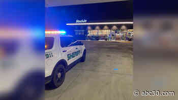 Deputies searching for armed suspects that robbed Goshen gas station