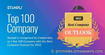 Stampli Wins Comparably Award for Best Company Outlook in 2022