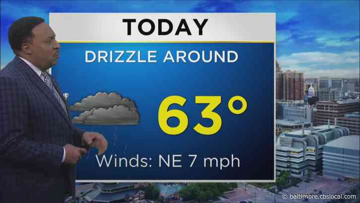 Maryland Weather: Mostly Cloudy With A High Near 63