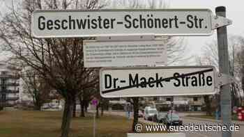 Nazi-Opfer statt Nazi-Arzt: Augsburg benennt Straße um - Süddeutsche Zeitung - SZ.de