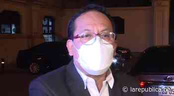 Ministro Roberto Sánchez: El presidente coordinará la convocatoria para el Acuerdo Nacional - La República Perú