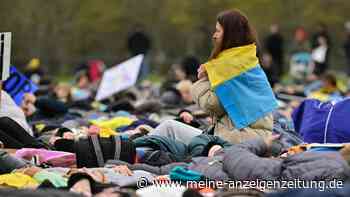 Tausende demonstrieren in Berlin mit drastischer Aktion gegen Ukraine-Krieg - Grüne und FDP kritisieren Scholz