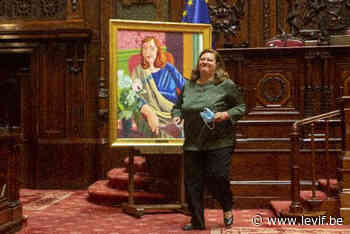 Le Sénat dévoile le portrait de son ex-présidente, Sabine de Bethune - Le Vif