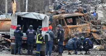 Satellite Images of Corpses in Bucha Appear to Confirm Russian Atrocities     - CNET