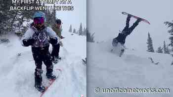 VIDEO: DJ Steve Aoki Attempts Snowboard Backflip - Unofficial Networks
