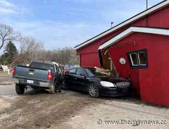 M-66 and Sidney Road accident injures 3, damages multiple vehicles, Crossroads Cafe - Greenville Daily News