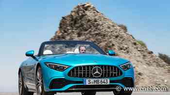 Mercedes-AMG SL43 Roadster Doesn't Look Entry-Level     - Roadshow
