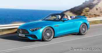 4-Cylinder, RWD Mercedes-AMG SL43 Has Electric Turbo From Formula 1     - Roadshow