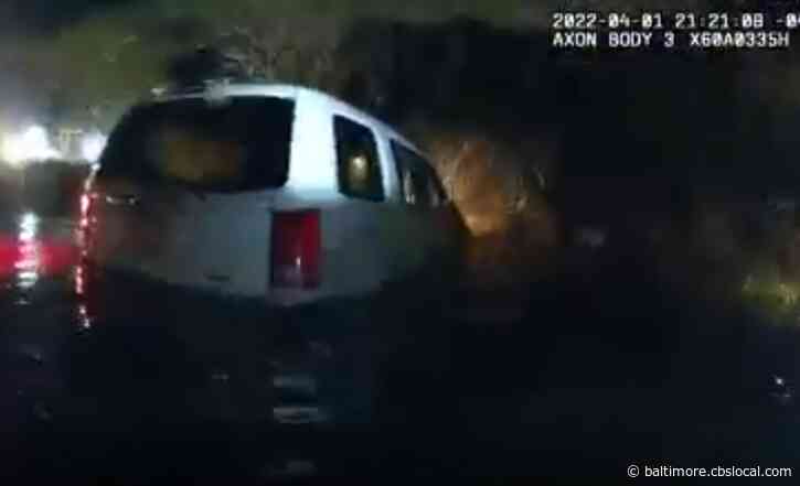 Anne Arundel County Officers Hailed As Heroes For Saving Family From Crash Into Pond