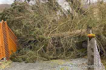 Sturm in Kronach: Keine Verletzten gemeldet - Fränkischer Tag