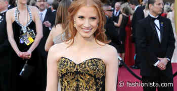Great Outfits in Fashion History: Jessica Chastain's First-Ever Oscars Dress - Fashionista