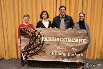 Koor Laudate Laurentius uit Wielsbeke viert dertigste verjaardag met uniek passieconcert - KW.be